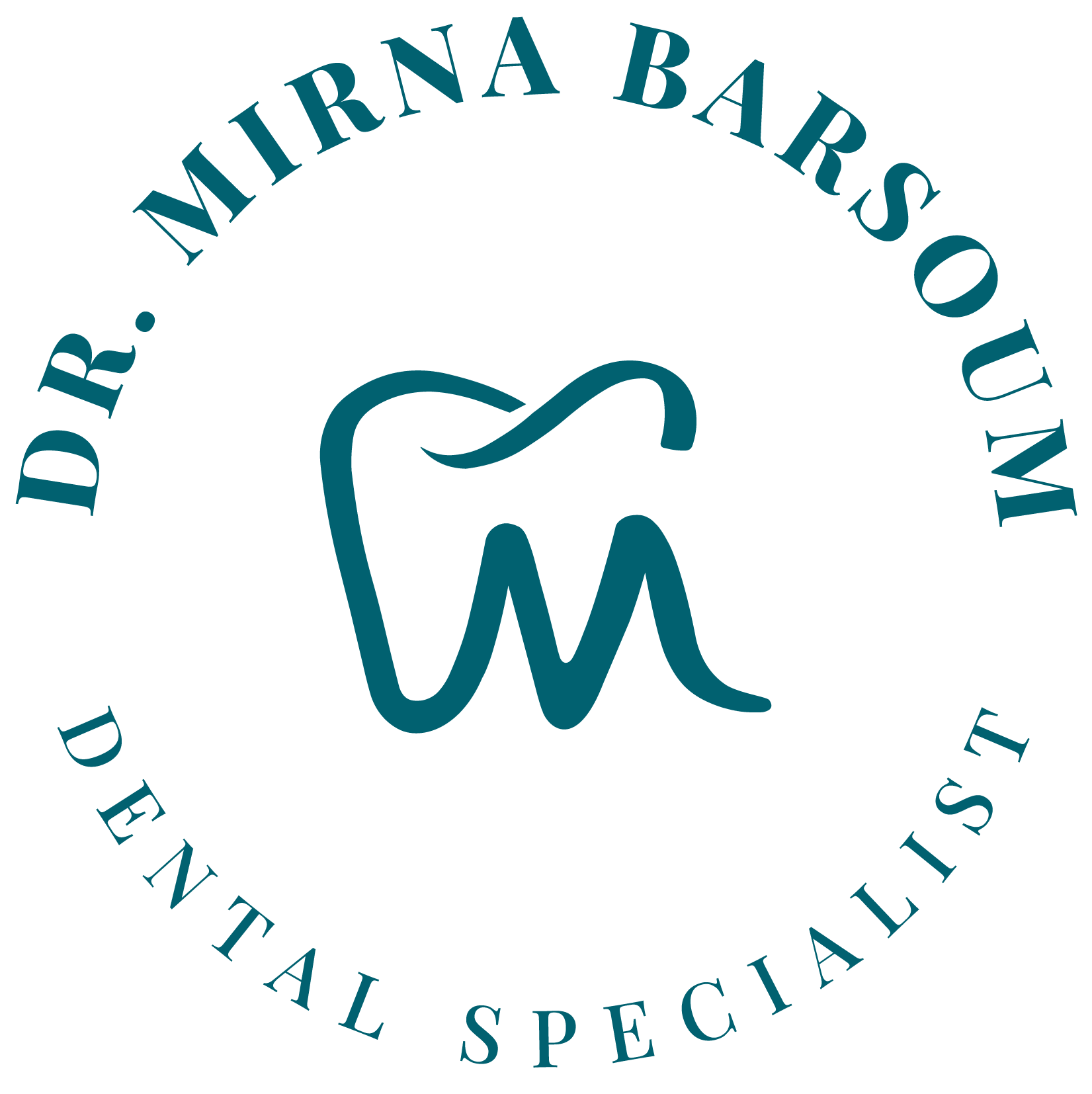 Dr. Mirna Logo Teal